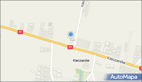 Paczkomat InPost KLZA01BAPP, Kleczanów 19, Kleczanów 27-641