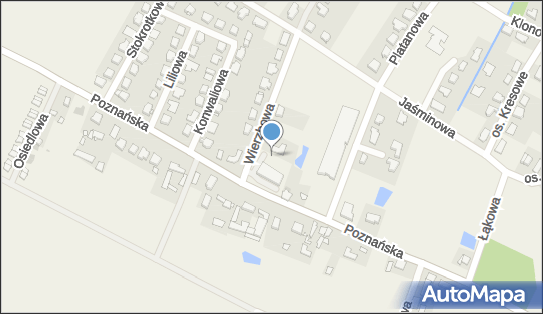 Paczkomat InPost KMN01BAPP, Wierzbowa 2, Kamionki 62-023