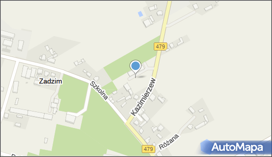 Paczkomat InPost KMV02M, Kazimierzew 25A, Kazimierzew 99-232