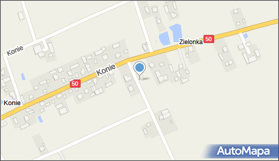 Paczkomat InPost KNQE01BAPP, Konie 8, Konie 05-652