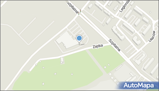 Paczkomat InPost KNU09M, Szpitalna 37a, Knurów 44-190