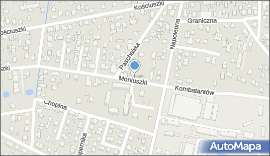 Paczkomat InPost KOB01BAPP, Moniuszki 4, Kobyłka 05-230