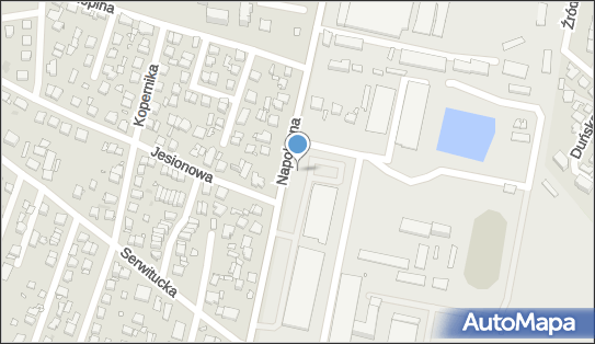 Paczkomat InPost KOB01M, Napoleona 2A, Kobyłka 05-230