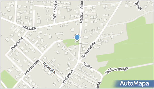 Paczkomat InPost KOB02BAPP, Radzymińska 1B, Kobyłka 05-230