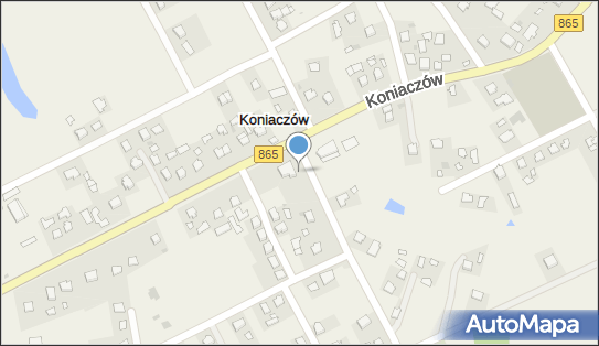 Paczkomat InPost KOCV01M, Koniaczów 55B, Koniaczów 37-500