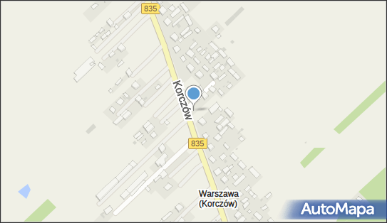 Paczkomat InPost KOCZ01BAPP, Korczów 48, Korczów 23-400