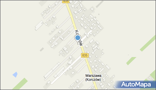 Paczkomat InPost KOCZ01BAPP, Korczów 48, Korczów 23-400