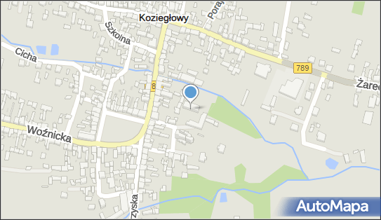 Paczkomat InPost KOG01M, Kościelna 2, Koziegłowy 42-350