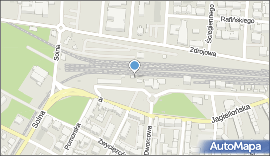 Paczkomat InPost KOL17M, Aleja Kolejowa 3, Kołobrzeg 78-104