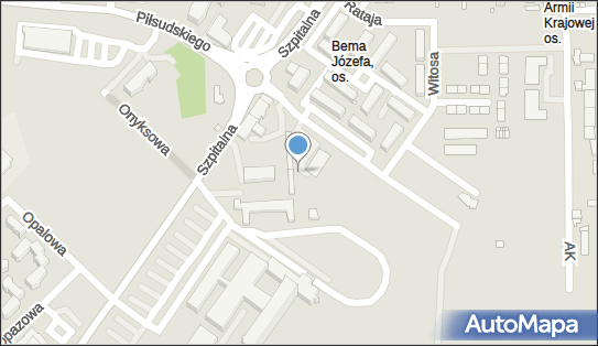 Paczkomat InPost KON01APP, Orląt Lwowskich 4, Konin 62-500