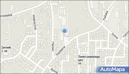 Paczkomat InPost KON01A, Szpitalna 12, Konin 62-500
