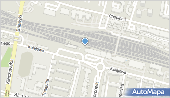 Paczkomat InPost KON02BAPP, Kolejowa 1b, Konin 62-500
