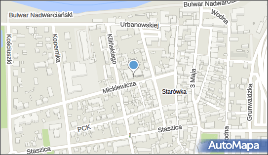 Paczkomat InPost KON04A, Adama Mickiewicza 8, Konin 62-500