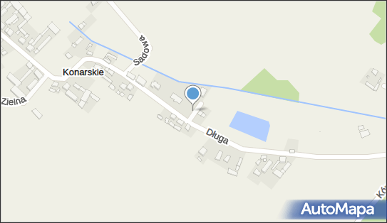 Paczkomat InPost KONS01BAPP, Długa 32, Konarskie 62-035