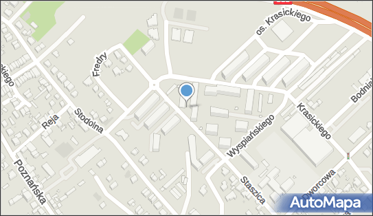 Paczkomat InPost KOR01BAPP, Stanisława Staszica 22, Kórnik 62-035