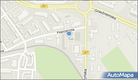 Paczkomat InPost KOS01M, Poprzeczna 1A, Koszalin 75-841