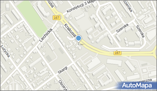 Paczkomat InPost KOS01N, Krakusa i Wandy 1B, Koszalin 75-824