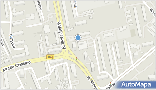 Paczkomat InPost KOS02A, Okulickiego 24, Koszalin 75-443