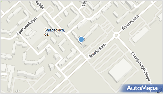 Paczkomat InPost KOS02HP, Śniadeckich 9, Koszalin 75-453