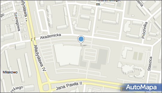 Paczkomat InPost KOS08M, Jana Pawła II 20, Koszalin 75-452