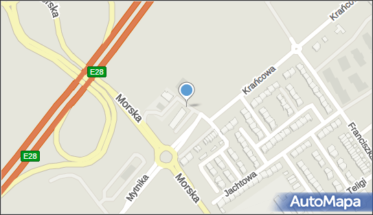 Paczkomat InPost KOS32M, Krańcowa 1, Koszalin 75-236