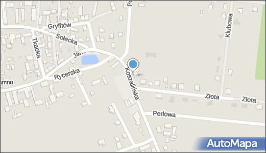 Paczkomat InPost KOS33M, Koszalińska 66, Koszalin 75-900