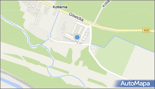 Paczkomat InPost KOTL01G, Gliwicka 36, Kotlarnia 47-246