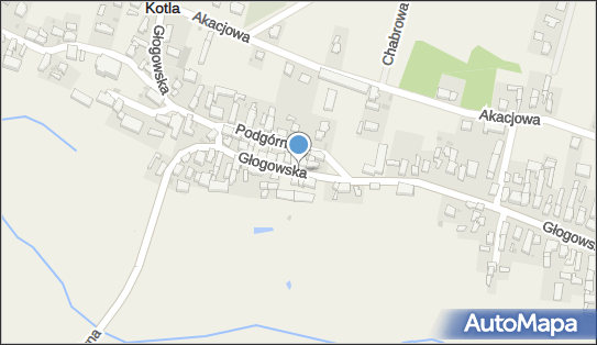 Paczkomat InPost KOX01M, Głogowska 101, Kotla 67-240