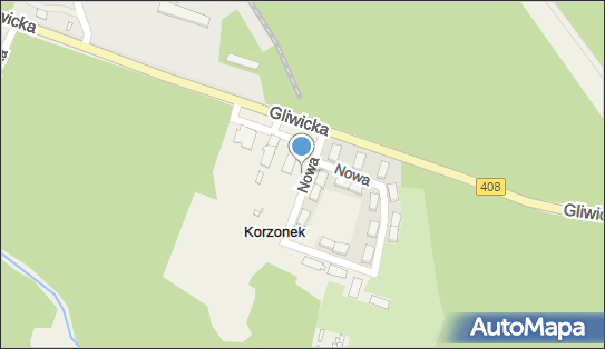 Paczkomat InPost KOZQ01M, Nowa 13, Korzonek 47-240