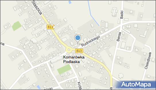 Paczkomat InPost KPA01M, Rudnickiego 5, Komarówka Podlaska 21-311