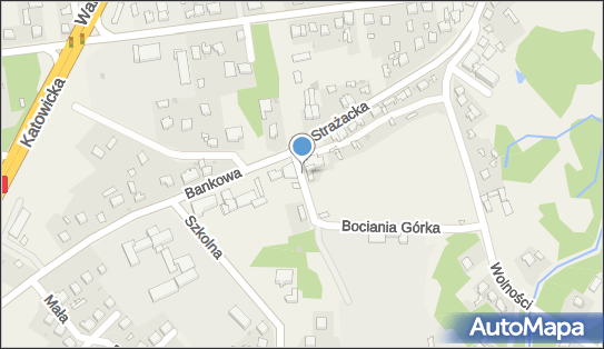 Paczkomat InPost KPN01N, Bociania Górka 1, Kolonia Poczesna 42-262