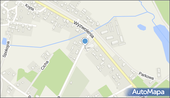 Paczkomat InPost KQC01BAPP, Krótka 1, Kuźnica Czarnkowska 64-700