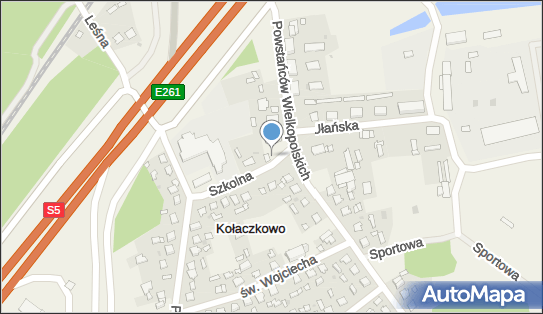 Paczkomat InPost KQV01M, Powstańców Wielkopolskich 12A 89-200