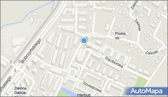 Paczkomat InPost KRA03H, Raciborska 17, Kraków 30-384