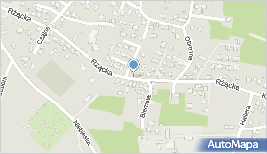 Paczkomat InPost KRA03M, Rżącka 21B, Kraków 30-687