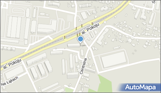 Paczkomat InPost KRA04BAPP, Aleja Pokoju 89, Kraków 31-564