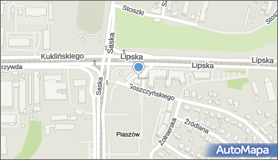 Paczkomat InPost KRA05A, Lipska 2, Kraków 30-721