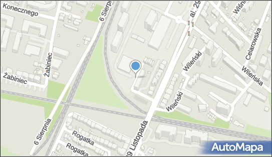 Paczkomat InPost KRA06H, Klemensiewicza Zenona 4c, Kraków 31-482