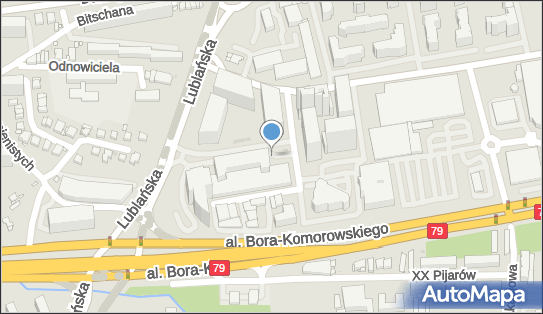 Paczkomat InPost KRA07AP, Lublańska 38, Kraków 31-476