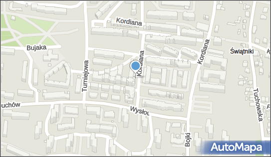 Paczkomat InPost KRA10HP, Turniejowa 73f, Kraków 30-619