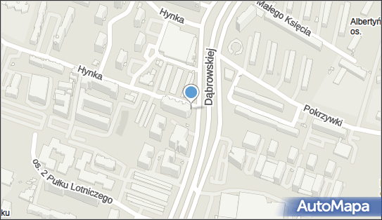 Paczkomat InPost KRA11BAPP, Dywizjonu 303 62, Kraków 31-875