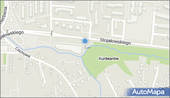 Paczkomat InPost KRA12MP, Stanisława Stojałowskiego 12, Kraków 30-611