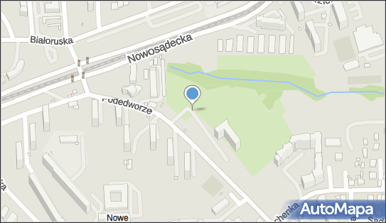 Paczkomat InPost KRA14BAPP, Podedworze 9, Kraków 30-686