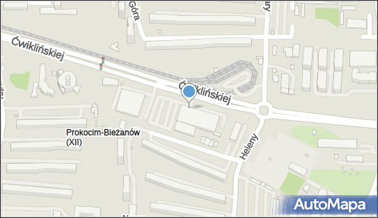 Paczkomat InPost KRA15A, Ćwiklińskiej 14, Kraków 30-863