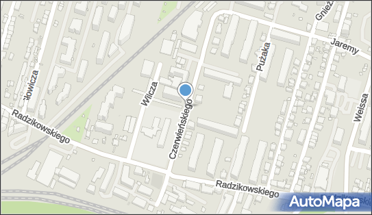 Paczkomat InPost KRA16APP, Czerwieńskiego Bolesława 10a, Kraków 31-319