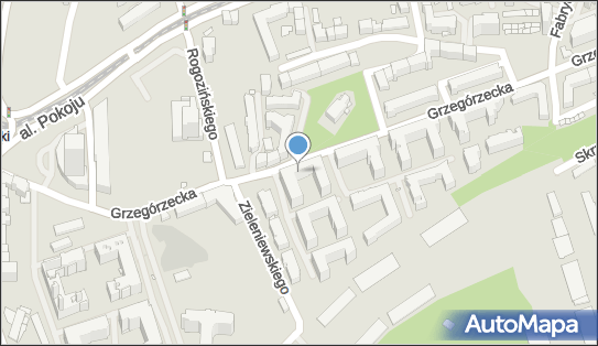 Paczkomat InPost KRA16HP, Grzegórzecka 79D/U3, Kraków 31-559