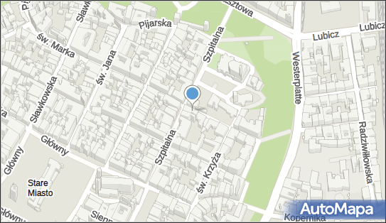 Paczkomat InPost KRA16H, Św. Marka 25, Kraków 31-024