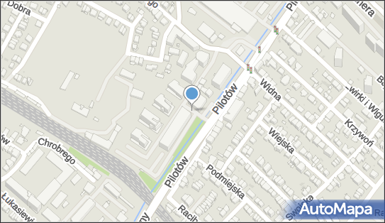 Paczkomat InPost KRA17AP, Pilotów 2, Kraków 31-462