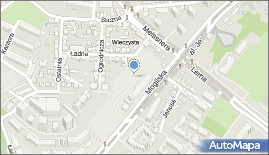 Paczkomat InPost KRA18H, Mogilska 130, Kraków 31-445