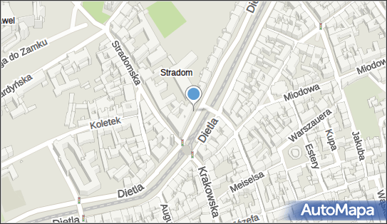 Paczkomat InPost KRA19HP, Dietla 44, Kraków 31-039